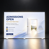 Backlit SEG Light Box for University Recruitment – 9.8ft