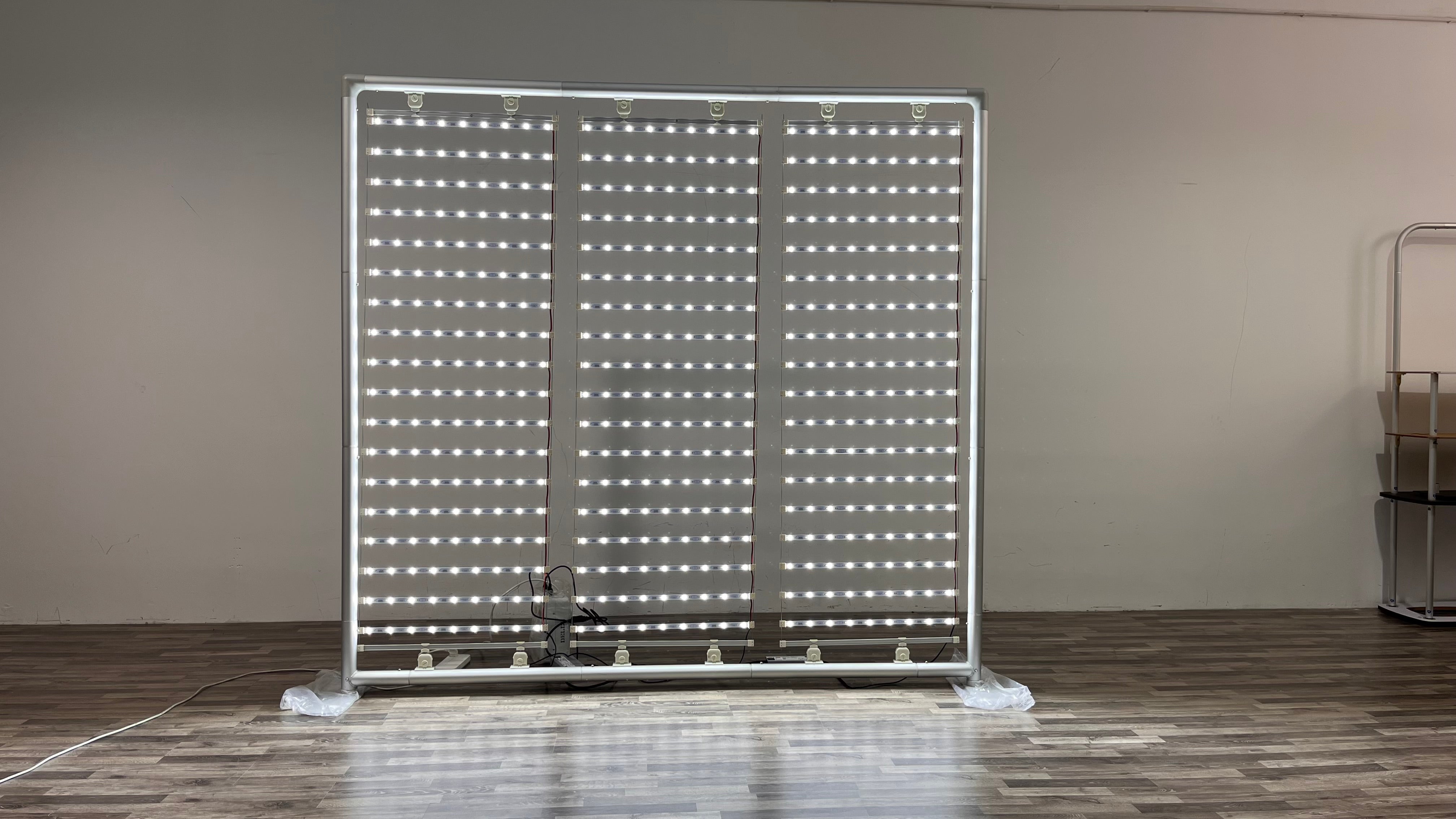Slim Fabric LED Backlit Wall