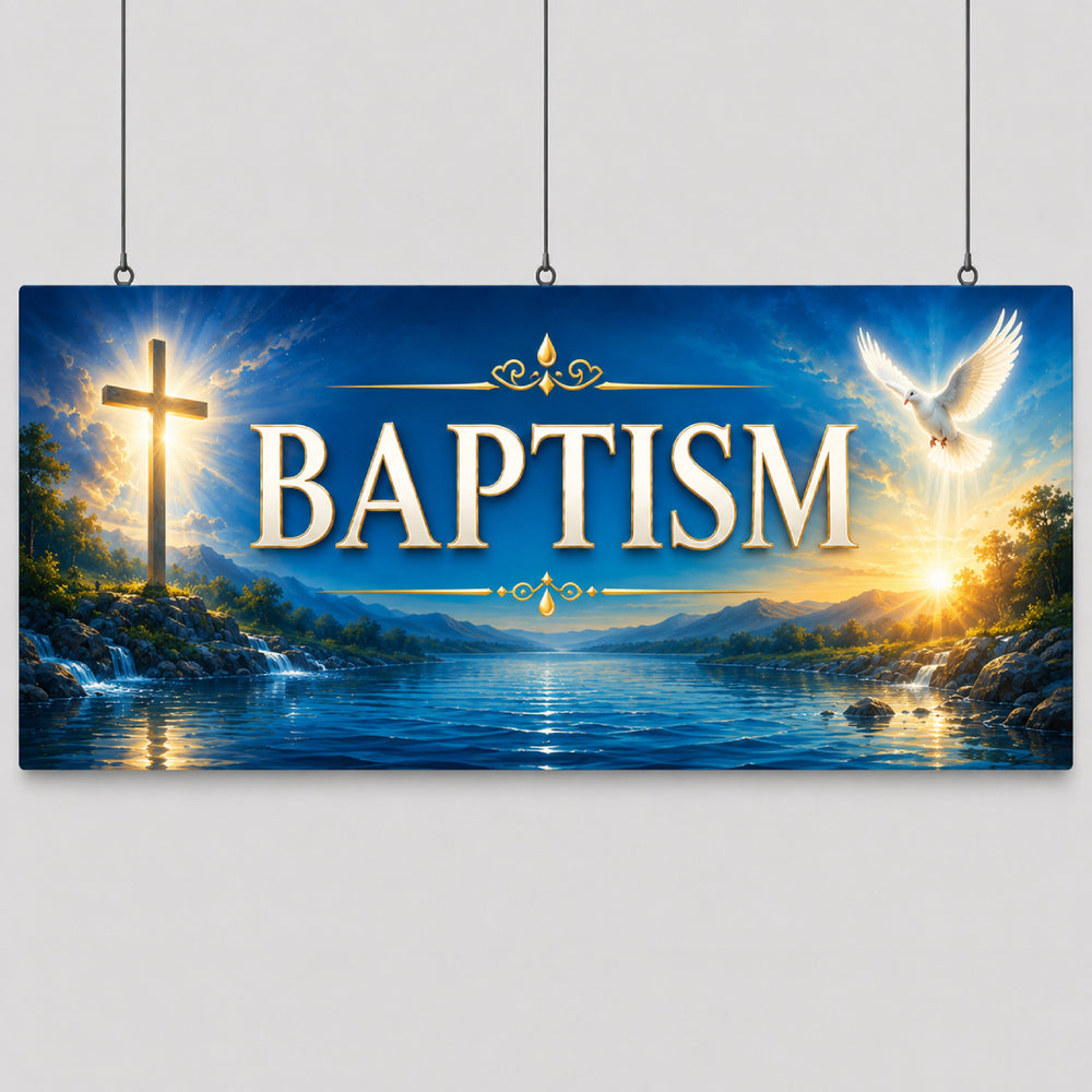 Church Ministry Hanging Panel