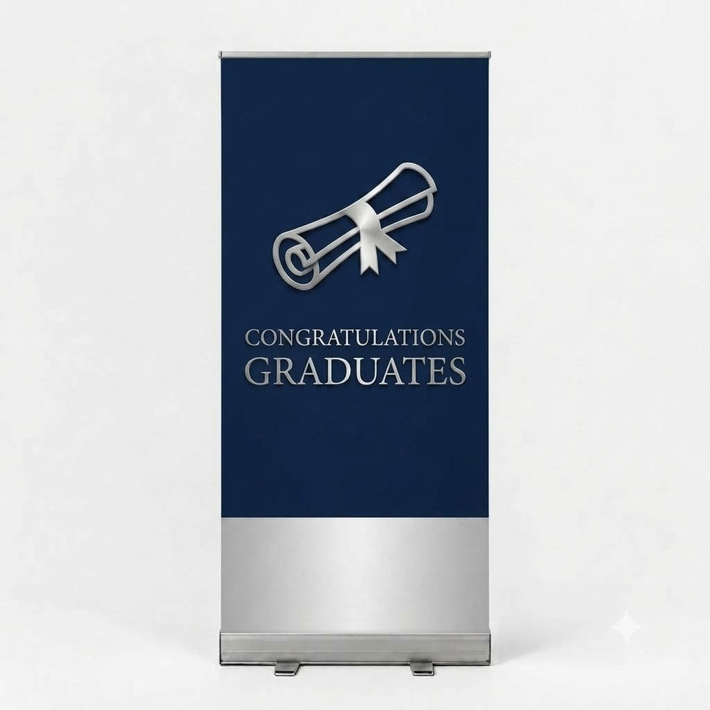 Budget Roll Up Banner for Campus & School Events