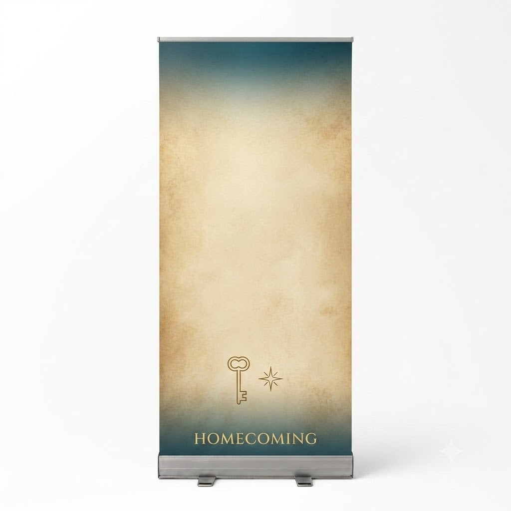 Budget Roll Up Banner for Campus & School Events