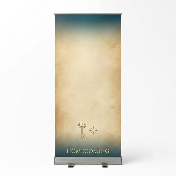 Banner enrollable de presupuesto