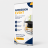 Budget Roll Up Banner for Campus & School Events