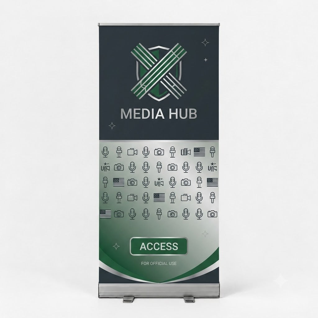 Budget Roll Up Banner for Campus & School Events