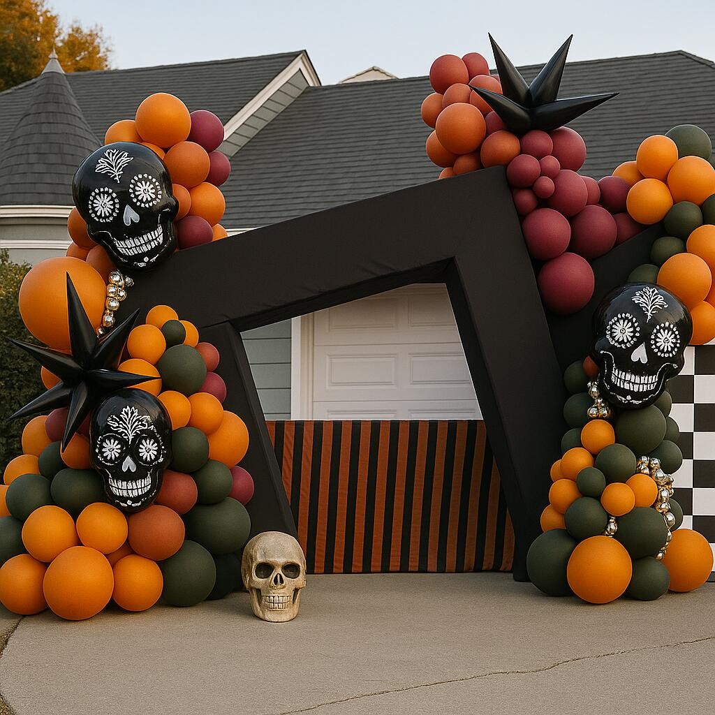 3D Slanted Arch Display Wall | Custom Event Display USA – Backdropsource