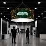 Church Sanctuary Circle Hanging Banner