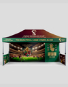 FIFA 2026 Heavy Duty Custom Canopy Tent (15ft x 10ft)