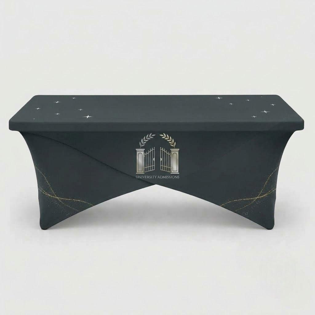 Manteles elásticos cruzados