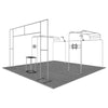 Modular Booth Kits 20ft x 20ft - Model 16