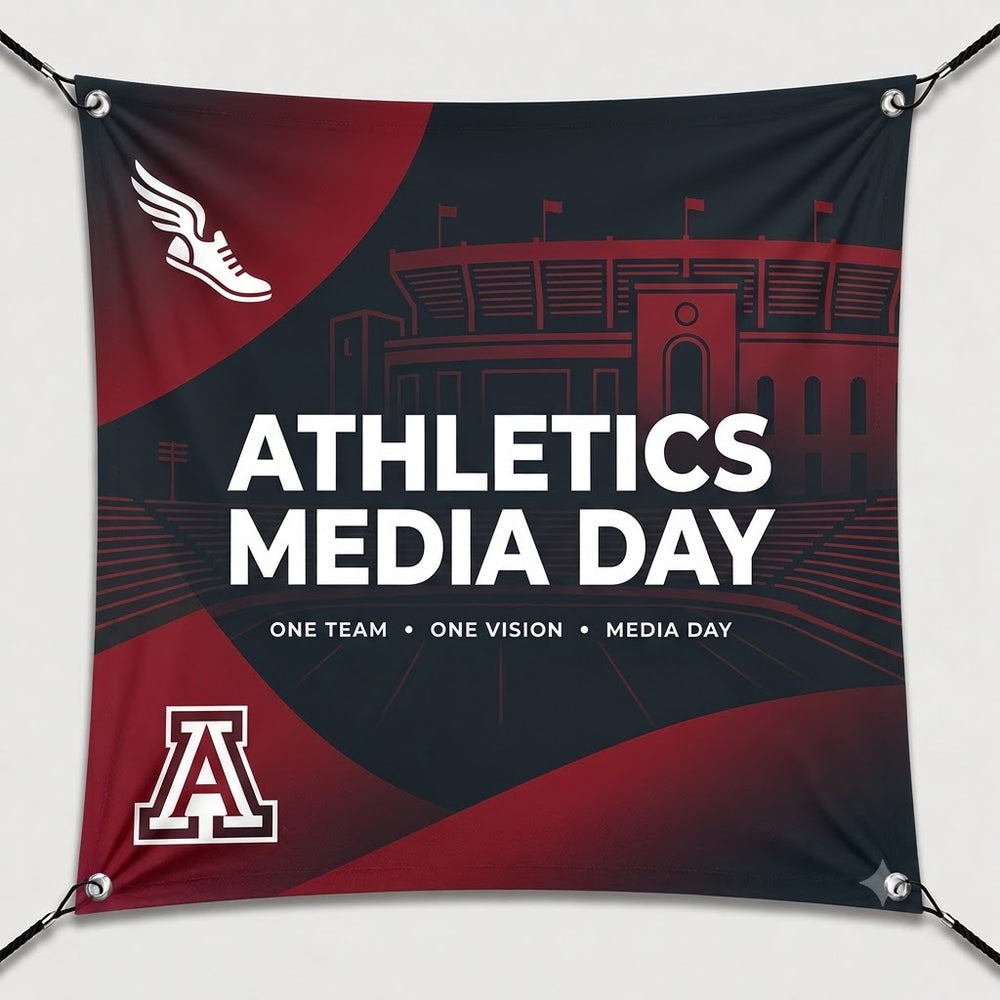 Dye-Sublimation Stretch Fabric Printing for College Displays