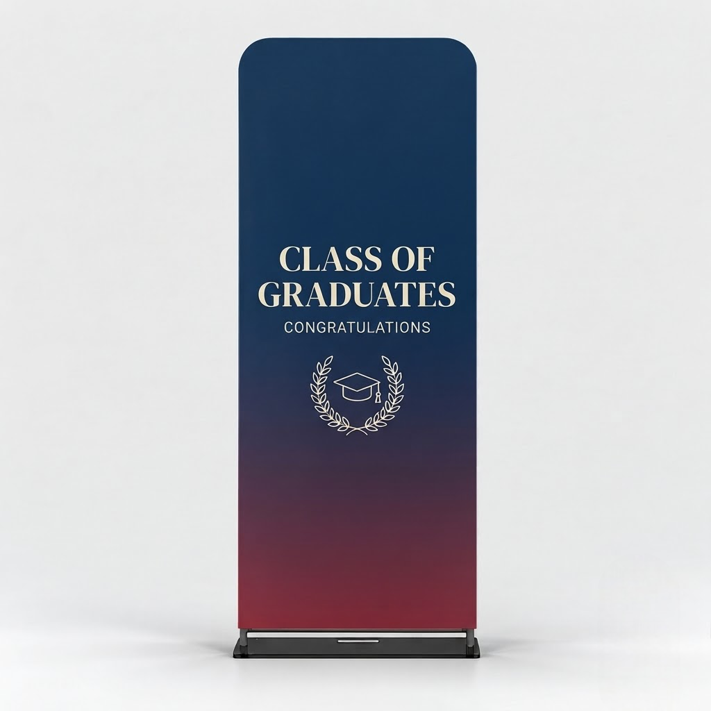 Soportes EZ Banner para exhibiciones en ferias comerciales