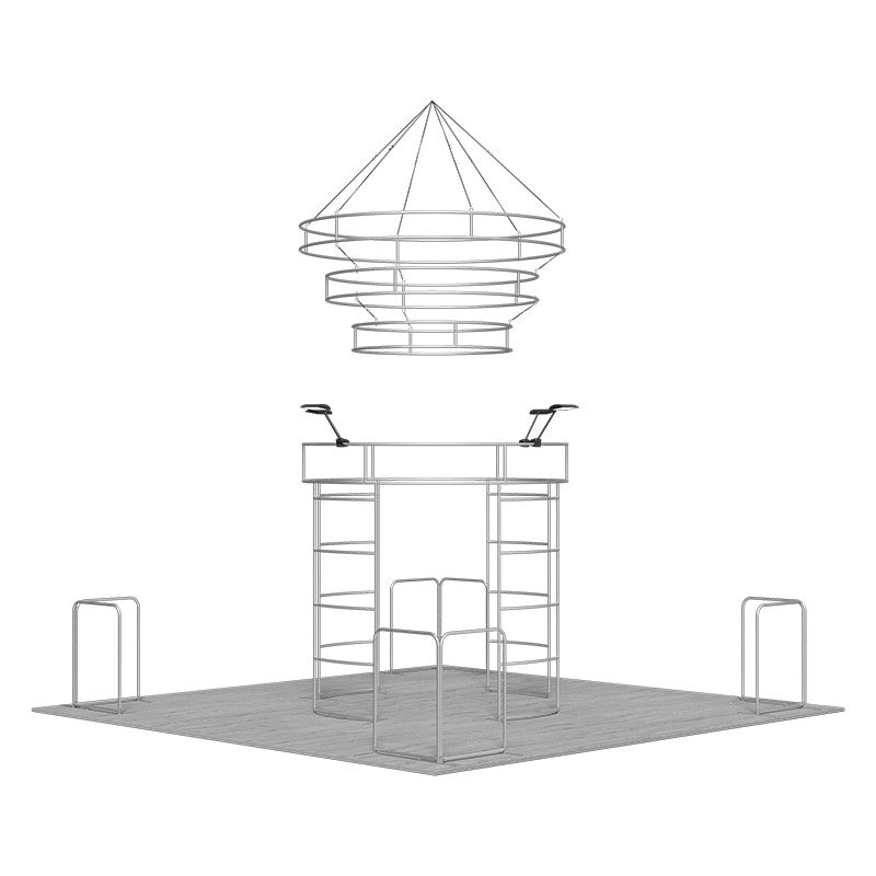 Modular Booth Kits 20ft x 20ft - Model 21