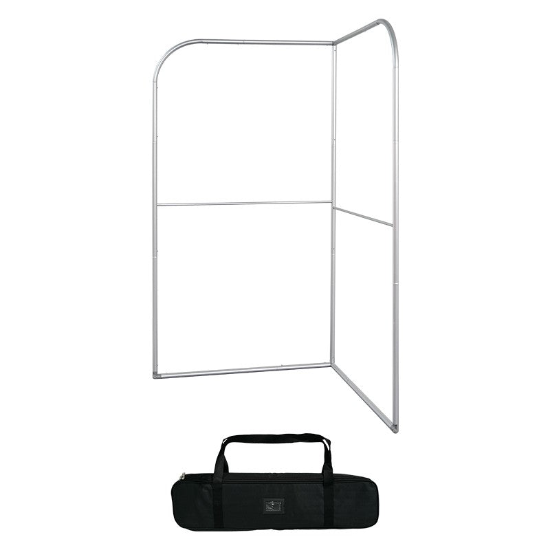 L-Shaped Fabric Banner Display