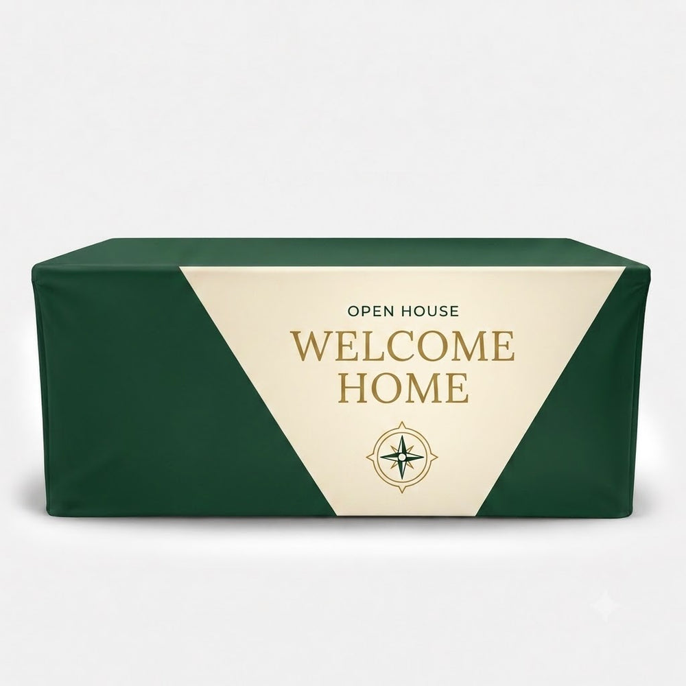 Fitted School Table Cover with Logo – 6ft & 8ft