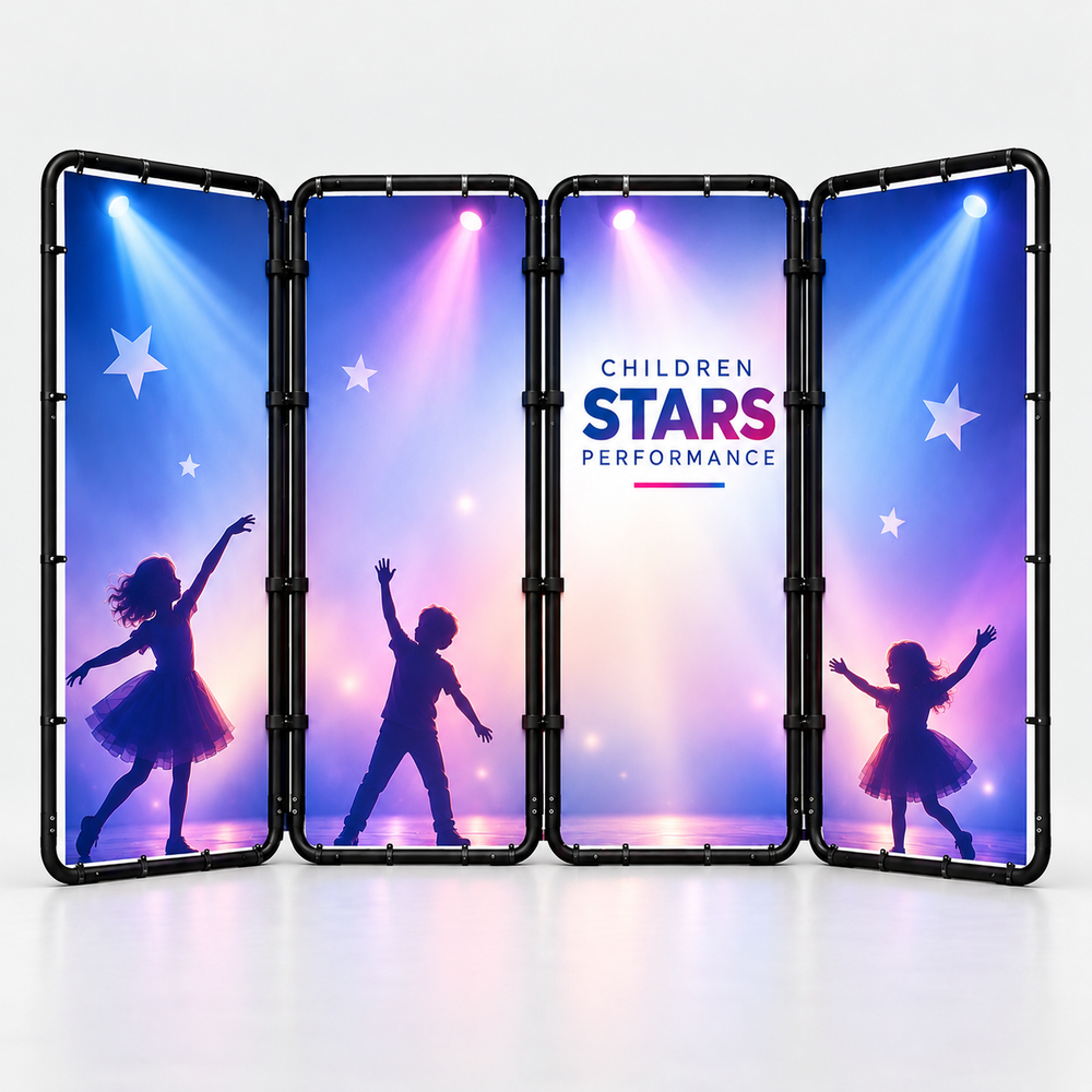 Foldable Panoramic Backdrop for Prom & School Dances