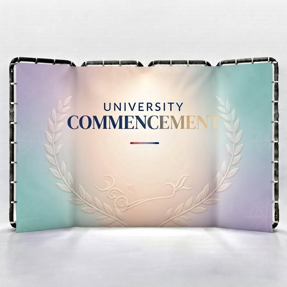 Foldable Panoramic Backdrop for Prom & School Dances
