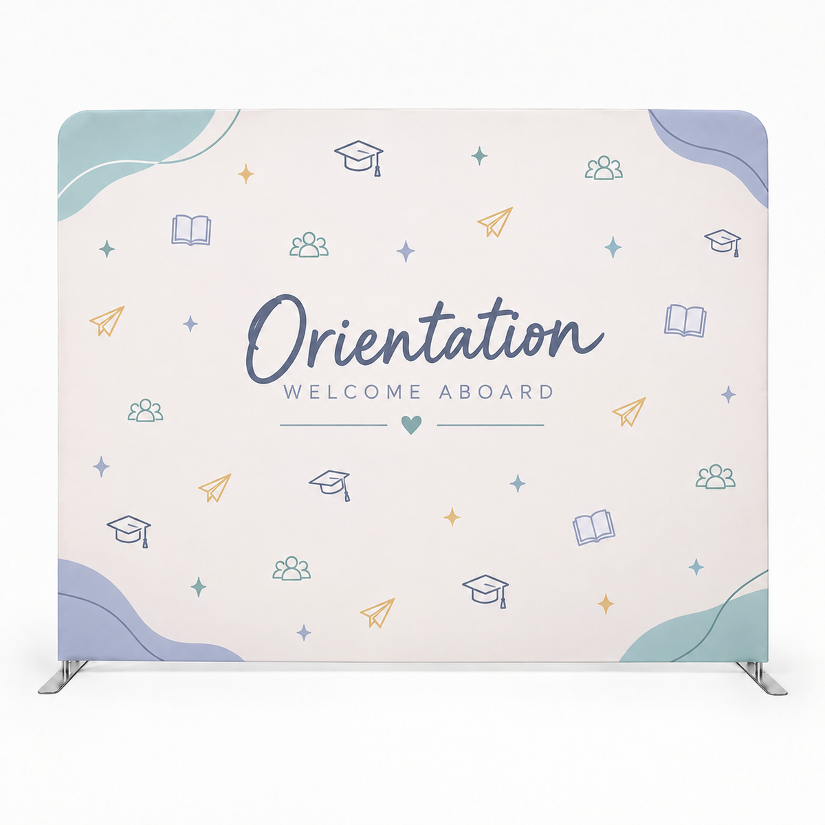 Graduation Step and Repeat Backdrop – Tension Fabric