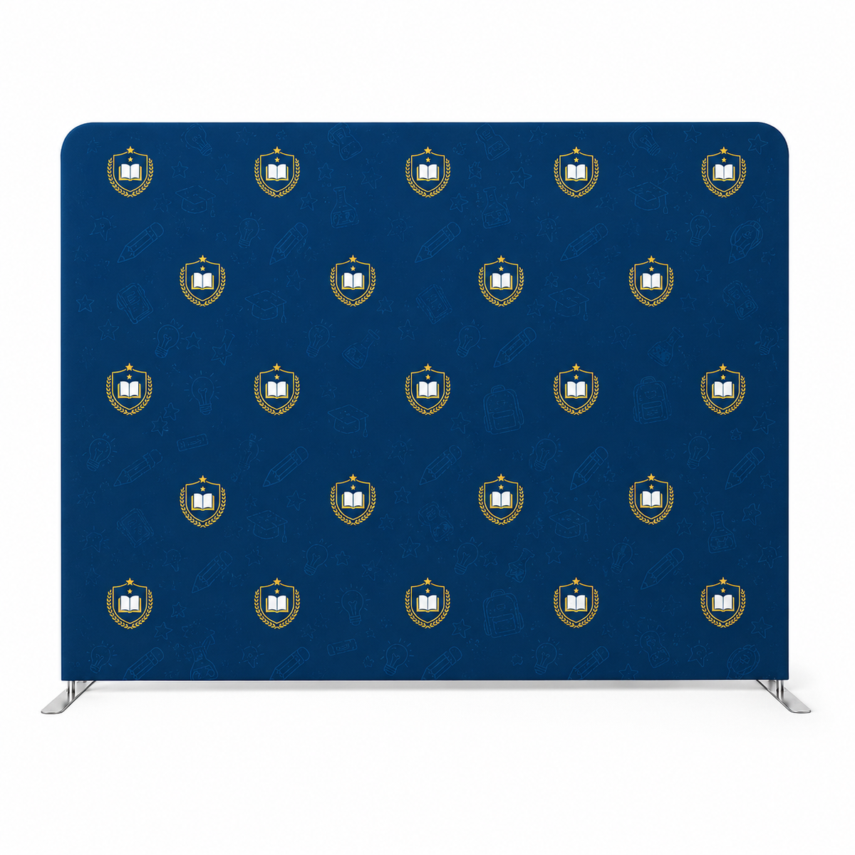 Graduation Step and Repeat Backdrop – Tension Fabric