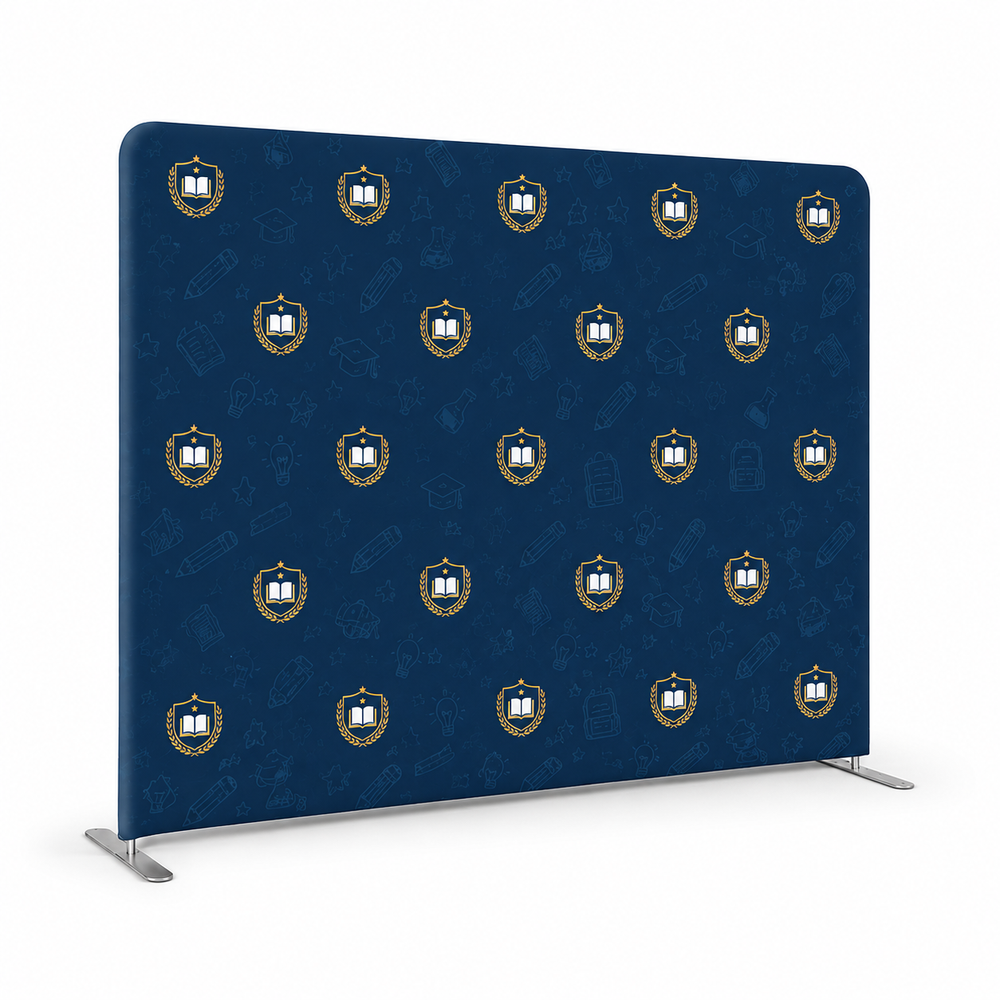 Graduation Step and Repeat Backdrop – Tension Fabric
