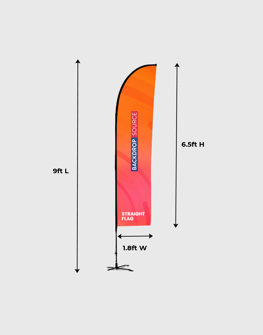 Feather Flag-Straight