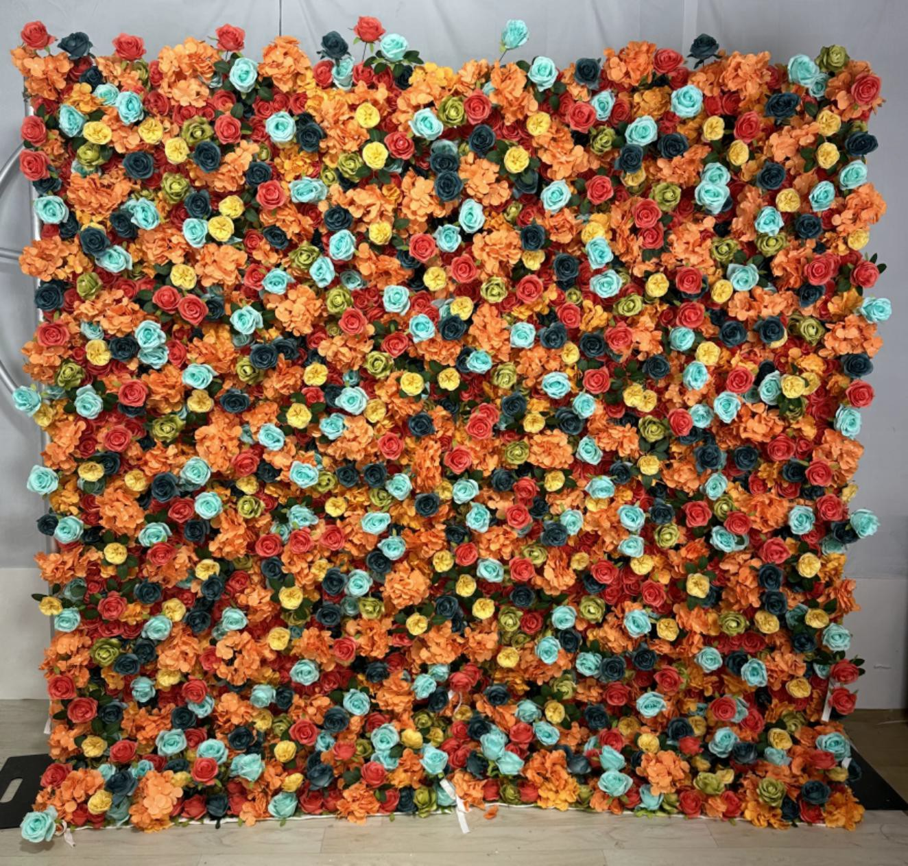 Artificial Floral Event Wall Backdrop – Style 61