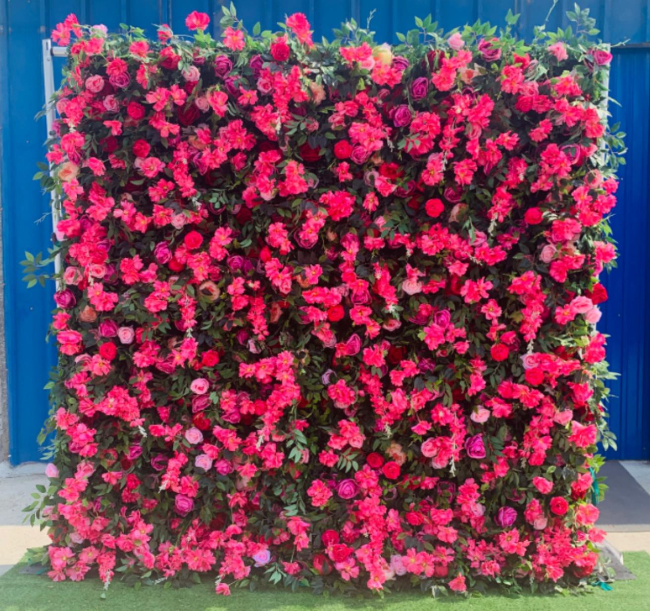Artificial Floral Event Wall Backdrop – Style 65