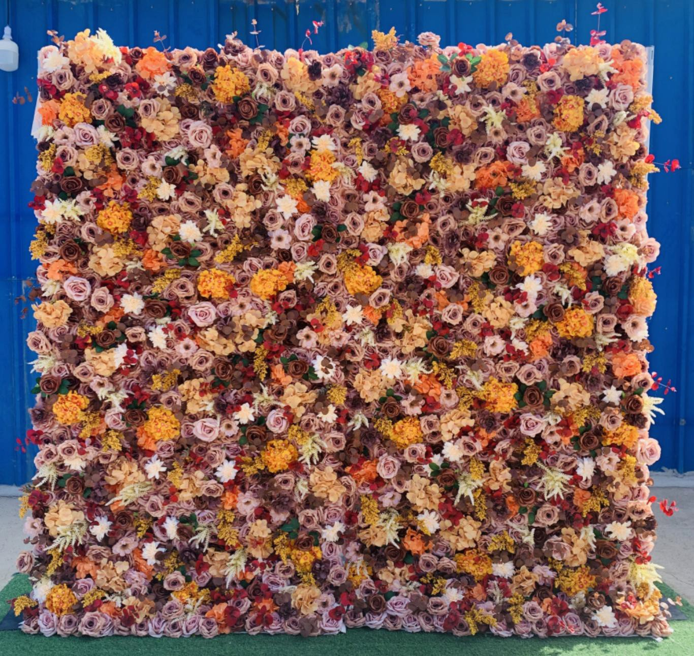 Artificial Floral Event Wall Backdrop – Style 25