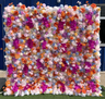 Artificial Floral Event Wall Backdrop - Style 26