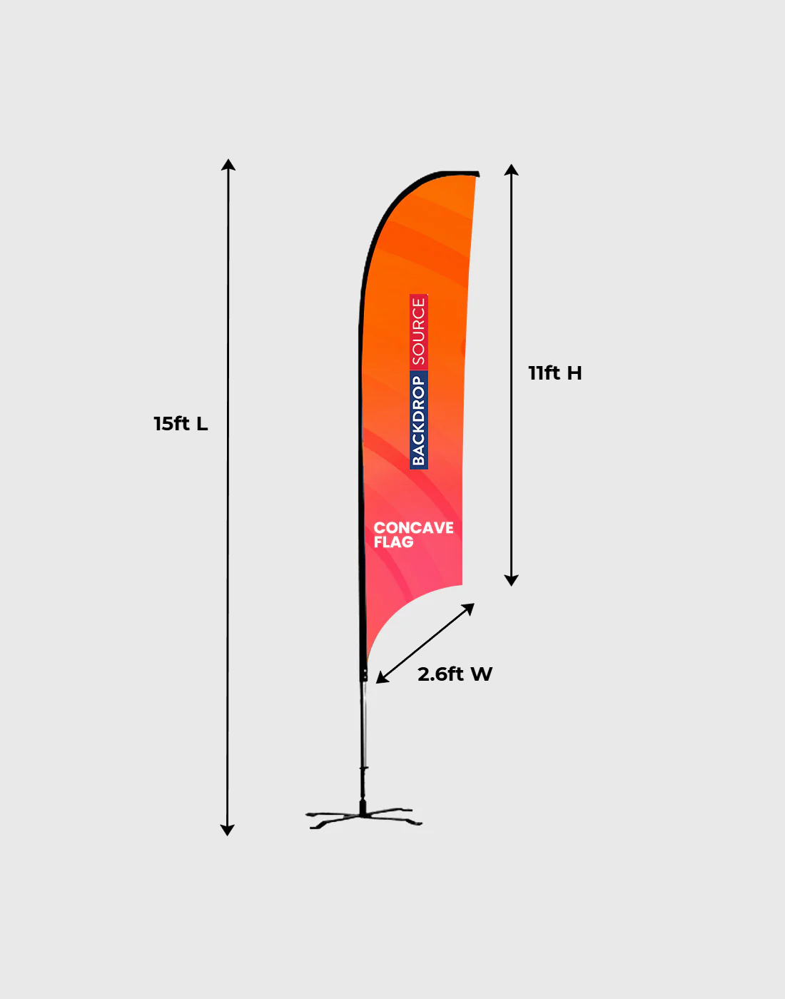 Feather Flag-Concave