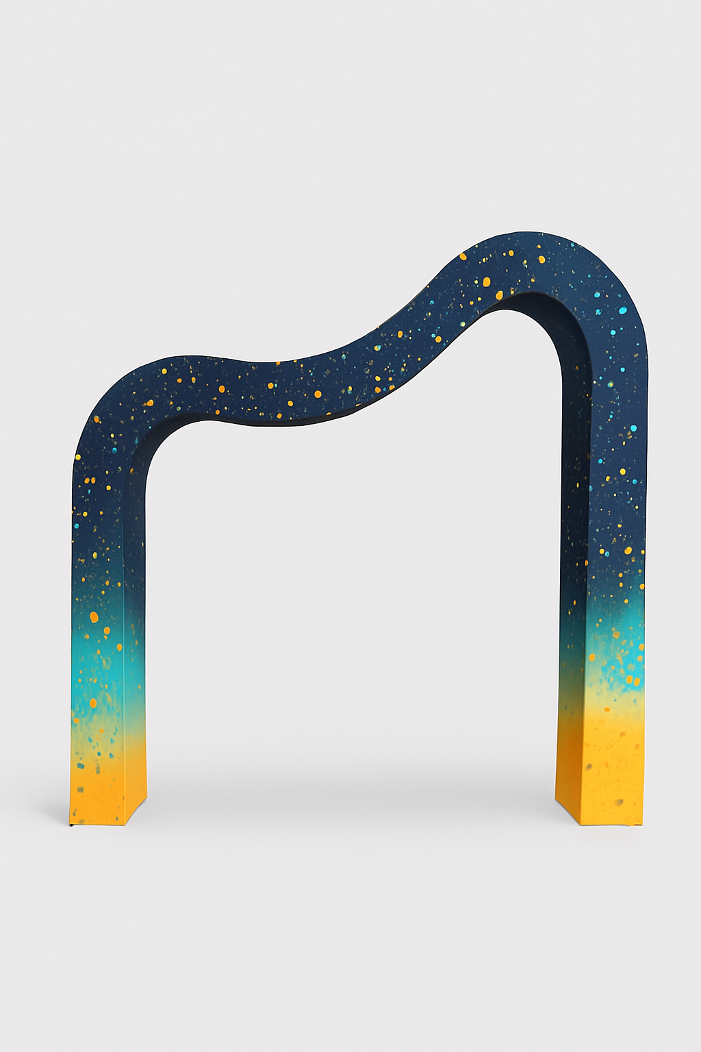 Wave Panel Backdrop 3D Curved Wave Arch Backdrop | Portable Fabric Display USA – Backdropsource