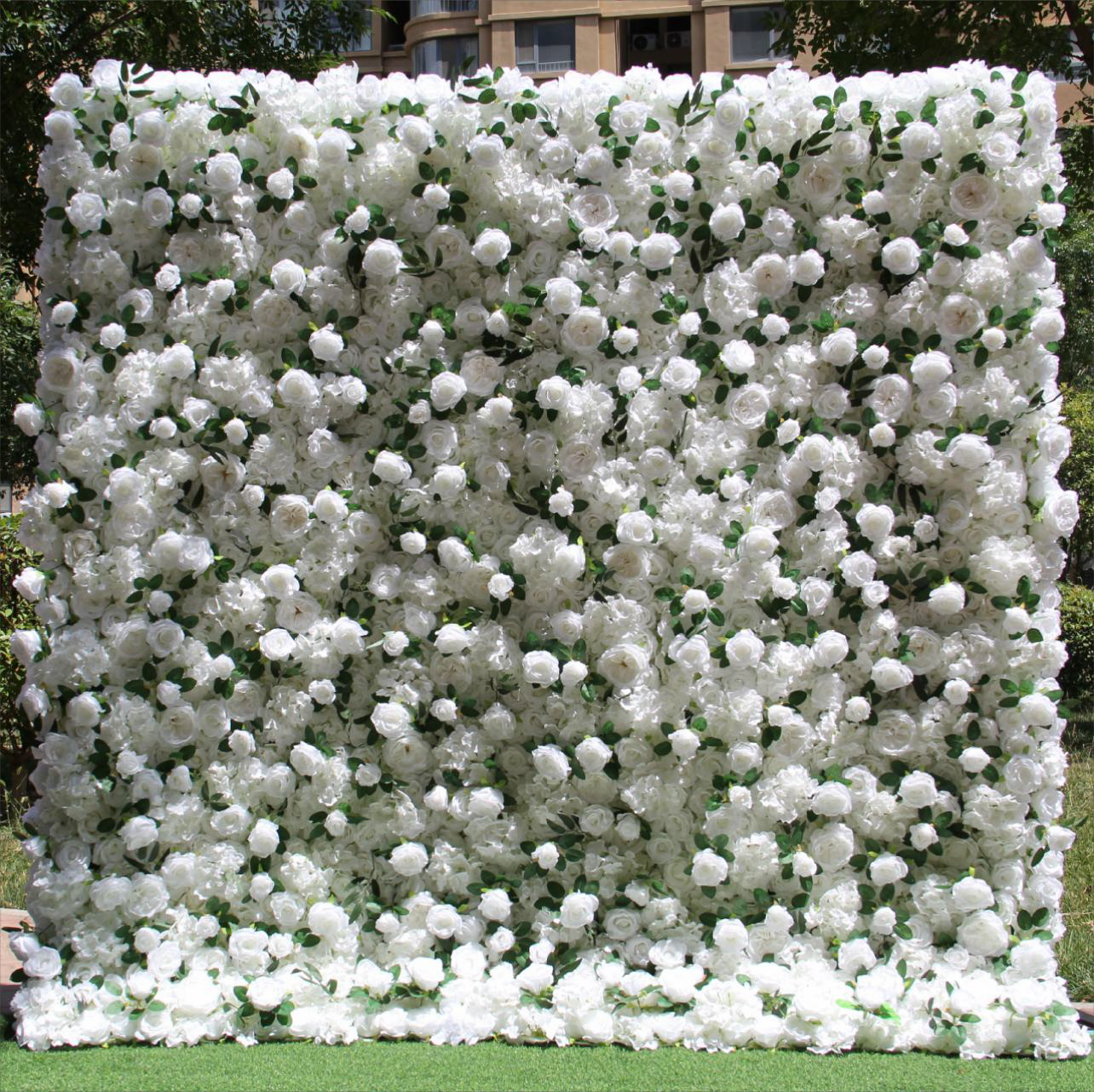 Artificial Floral Event Wall Backdrop – Style 08