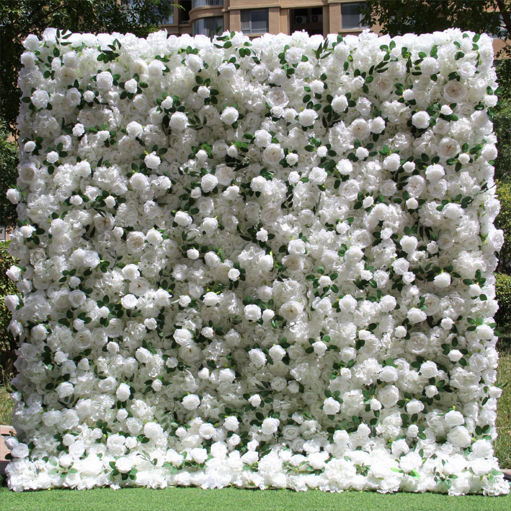 Artificial Floral Event Wall Backdrop - Style 08