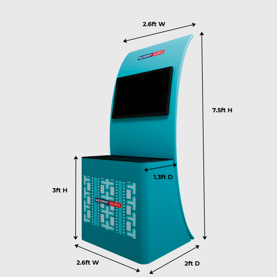 Integrated Monitor Table Display