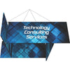 Four-Sided Pinwheel Hanging Banner Display
