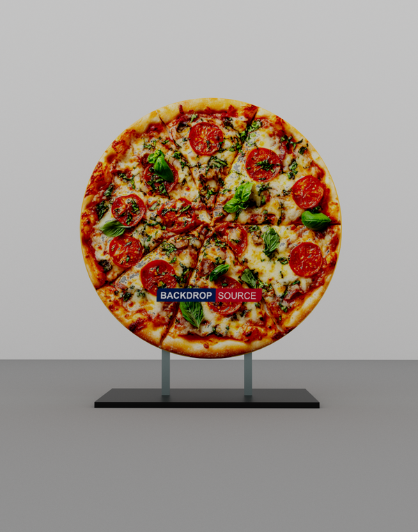 360° Branding Round Backdrop