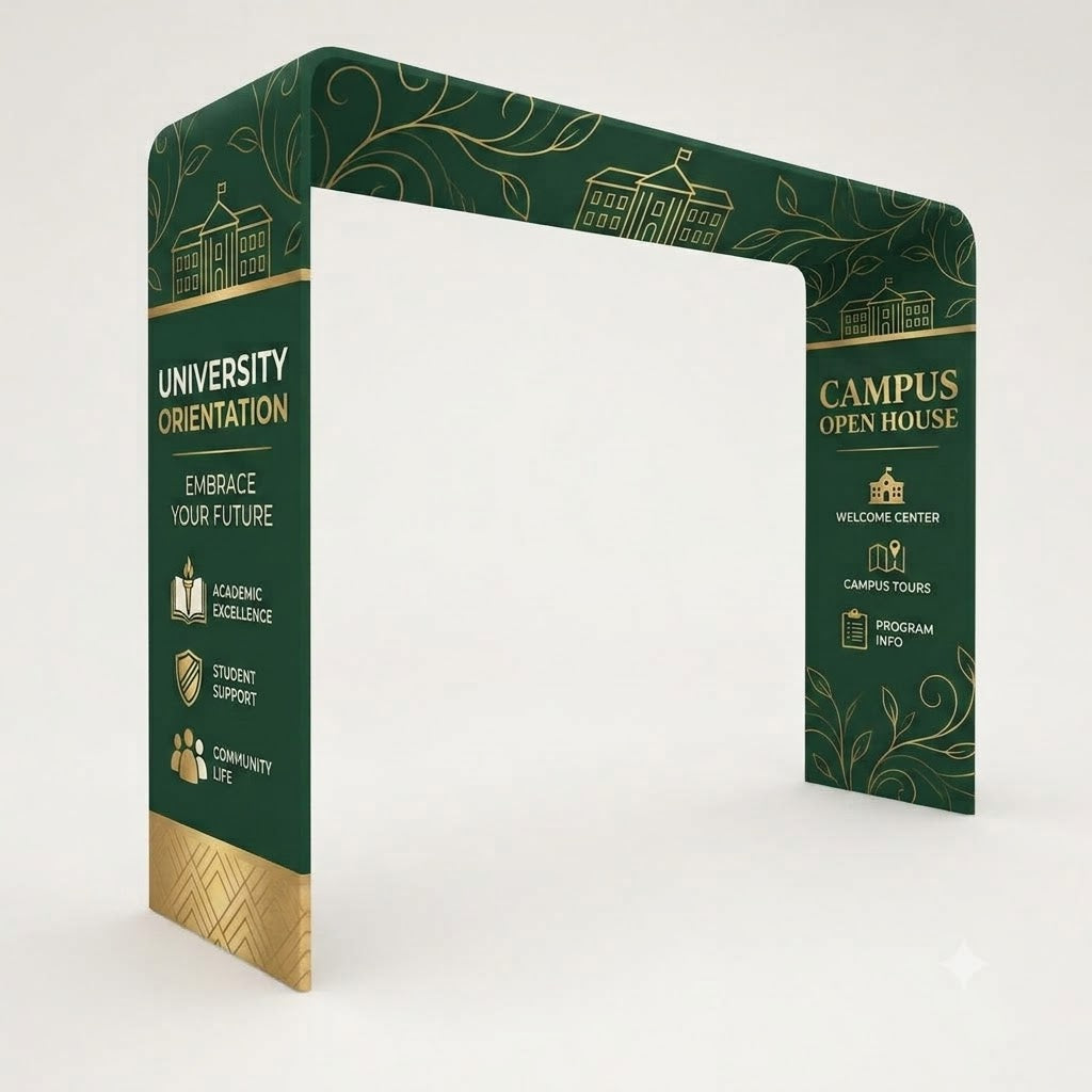 Prom & Graduation Entrance Arch – Square Fabric