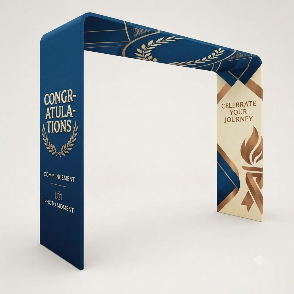 Prom & Graduation Entrance Arch – Square Fabric