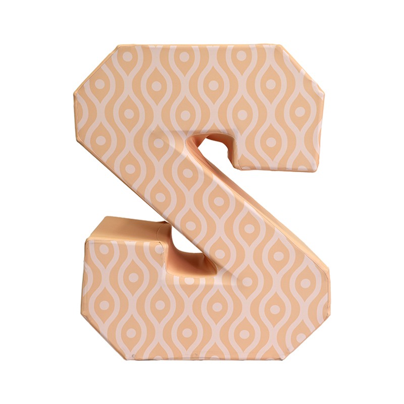 Freestanding 3D Alphabet Stand