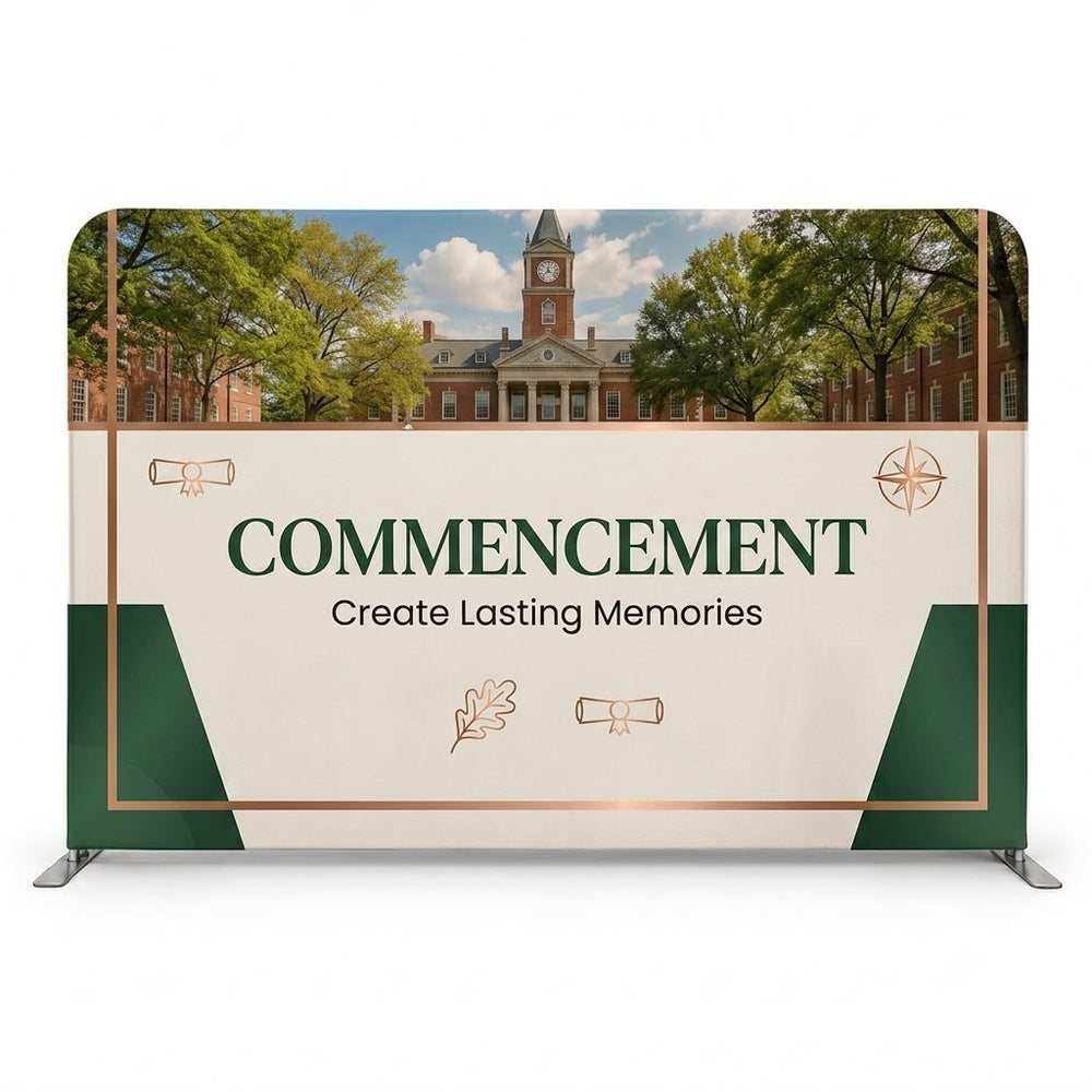 School Event Backdrop – 10ft W x 3ft H