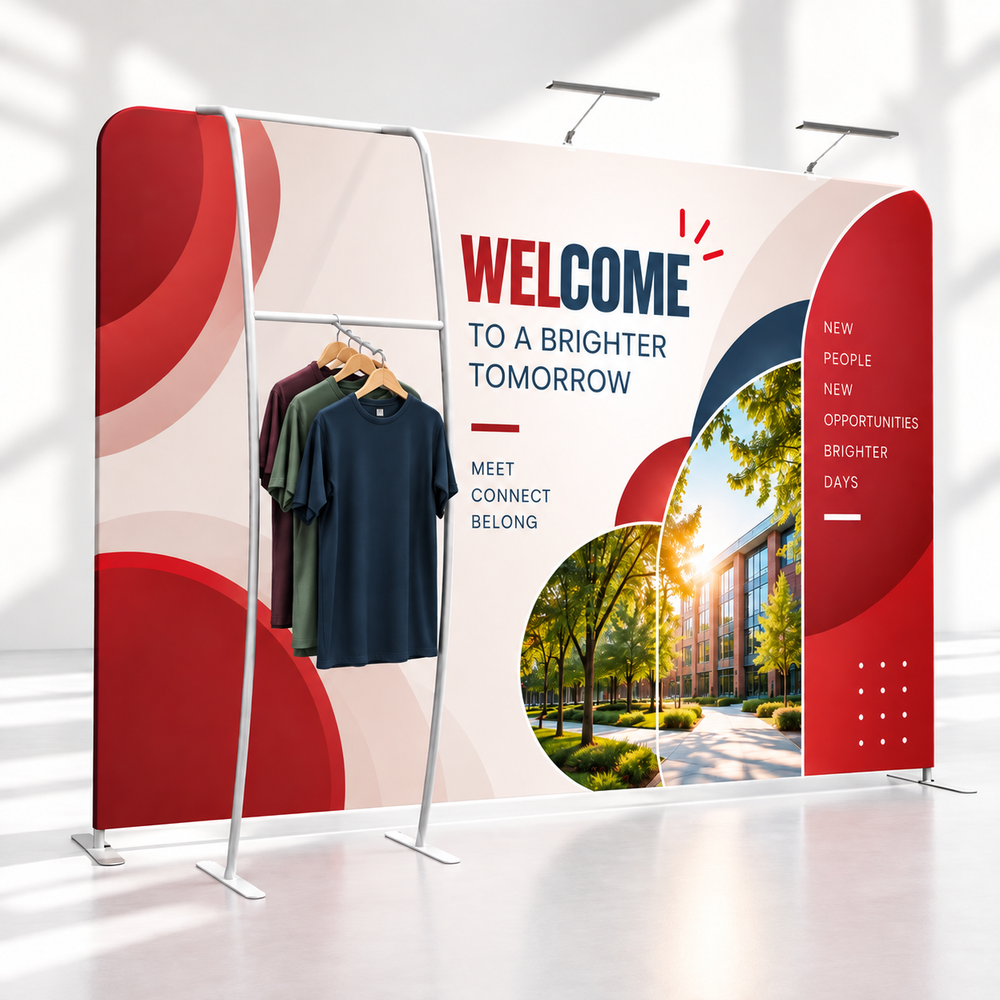 School Event Media Wall Kit with Accessories