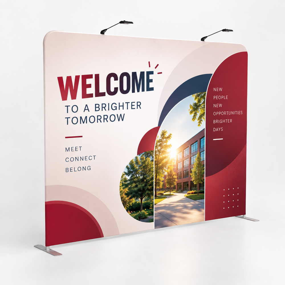 School Event Media Wall Kit with Accessories