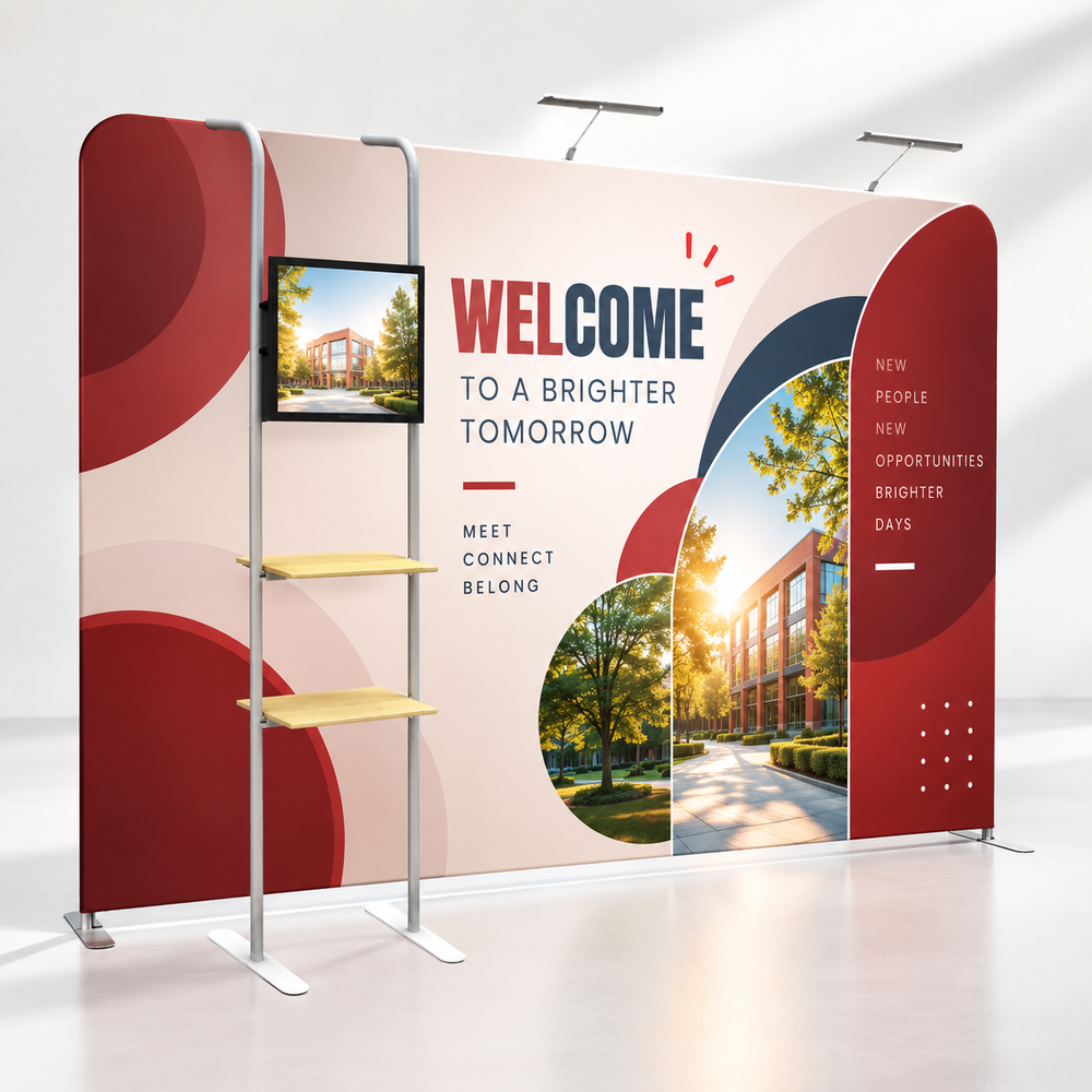 School Event Media Wall Kit with Accessories