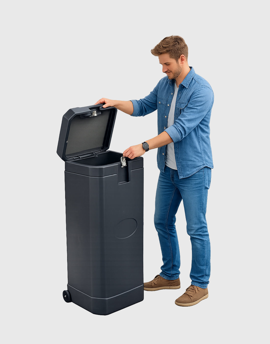 Plastic Hard Carry Case - Holds 10ft Kits