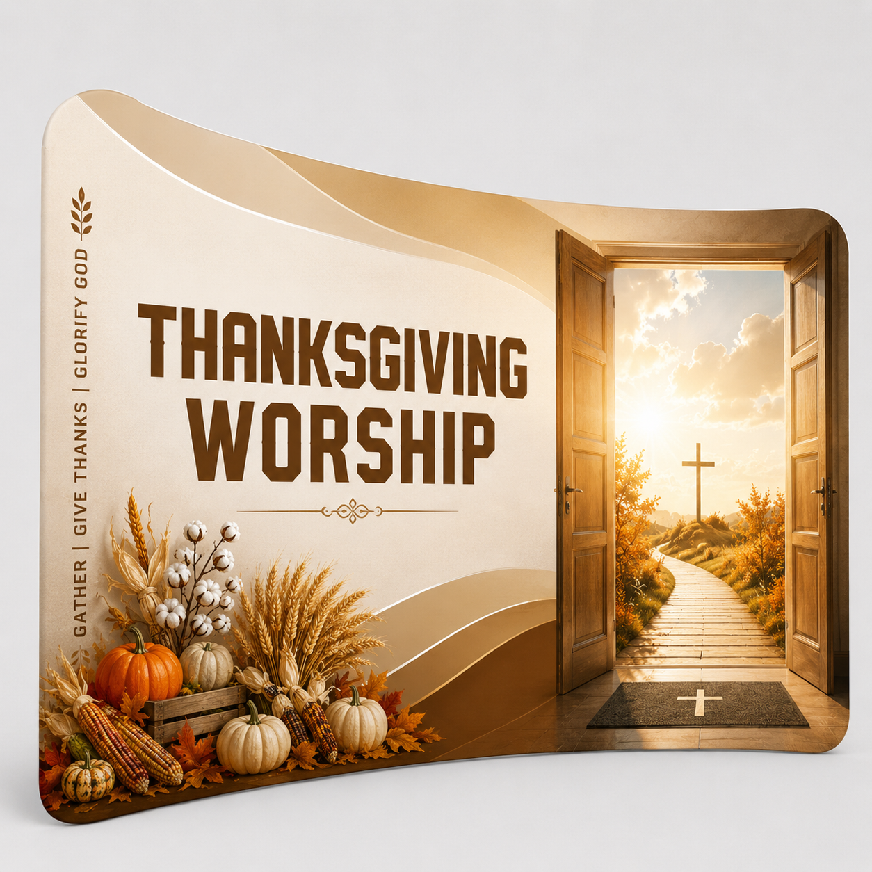 Church Curved Worship Media Wall