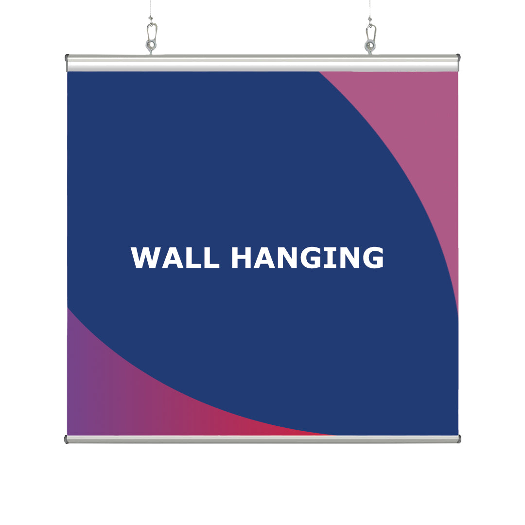 Custom Wall-Hanging Backdrop with Clamps
