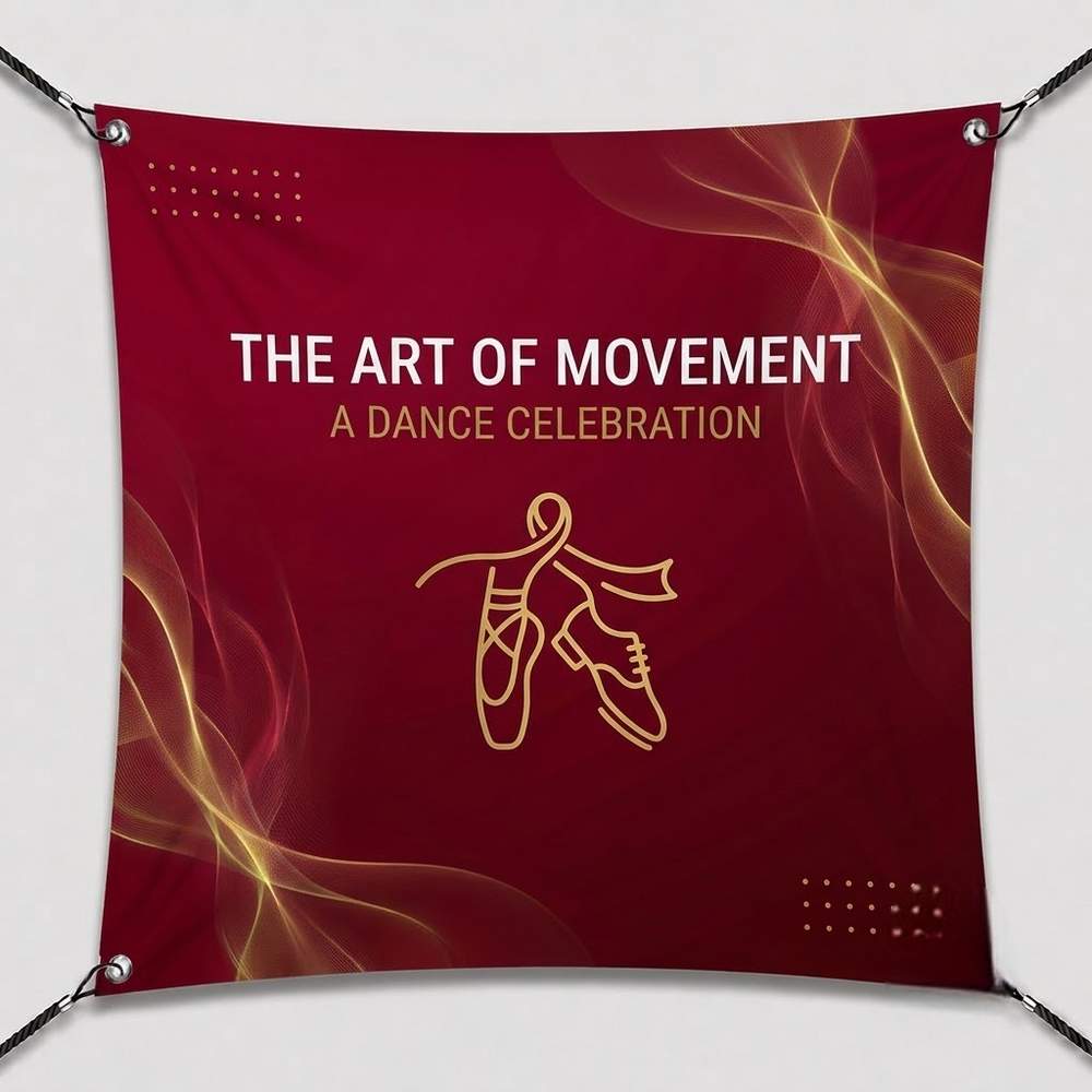Wrinkle-Free Eco Fabric Printing for Campus Events