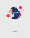 Aluminium Balloon Stand / Question Mark Balloon Stand - Backdropsource