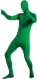 Chroma Key Green Body Suit - Backdropsource
