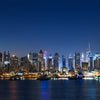 New York Skyline at Night - Backdropsource