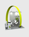 Modular Horseshoe Arch Exhibition Kit for 10ft Wide Booths - Backdropsource